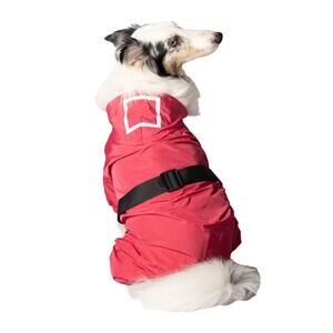 Squid Game Masked Soldier Red Guard Costume Jumpsuit Halloween Dog Size Large